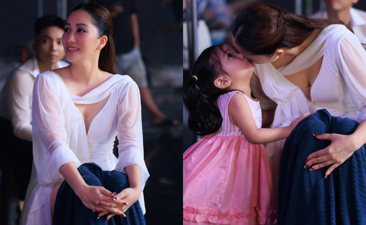 Khánh Thi tuổi 44 nhan sắc vẫn trẻ đẹp đỉnh cao, hai con gái xinh như búp bê quấn quýt bên cạnh càng chiếm spotlight