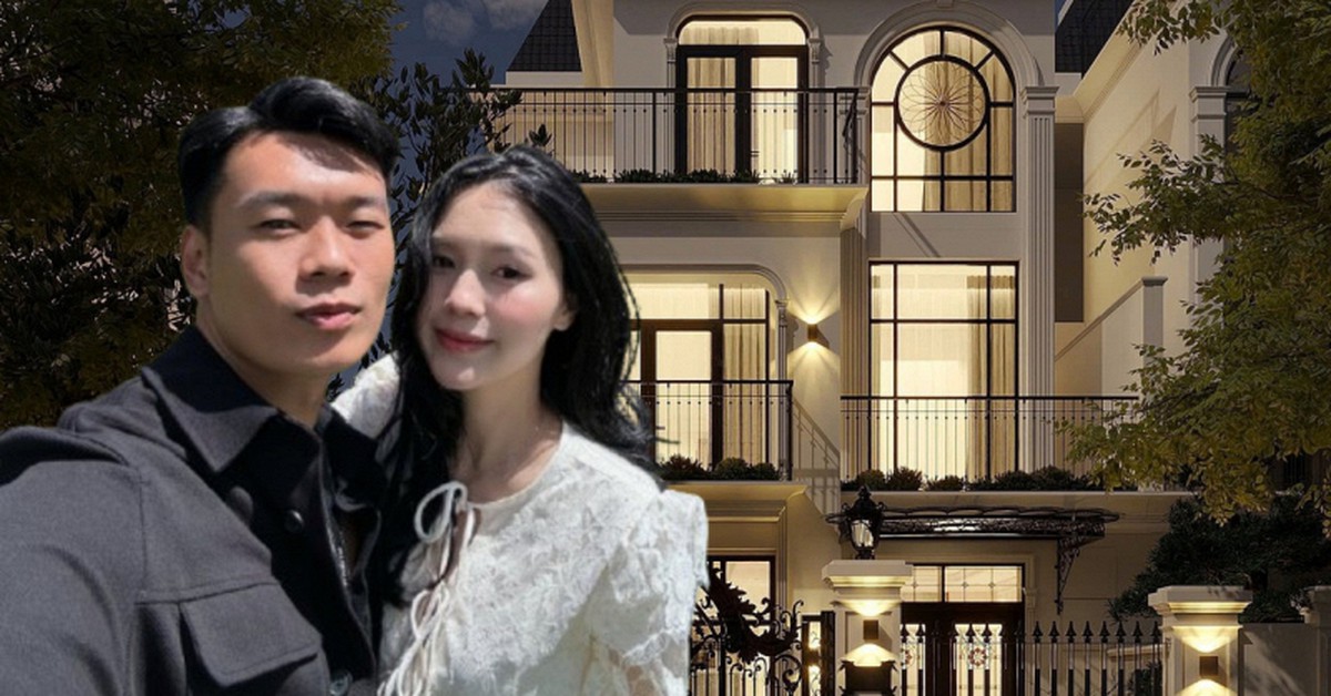 Cuộc sống viên mãn của cầu thủ Thành Chung và mỹ nhân Tuyên Quang trong căn biệt thự ở Hà Nội