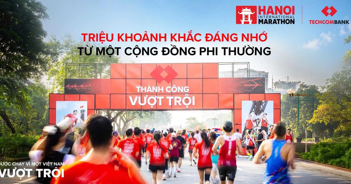 Giải Marathon Quốc tế Hà Nội Techcombank 2026: Giải chạy biểu tượng quốc gia, khẳng định tầm vóc khu vực