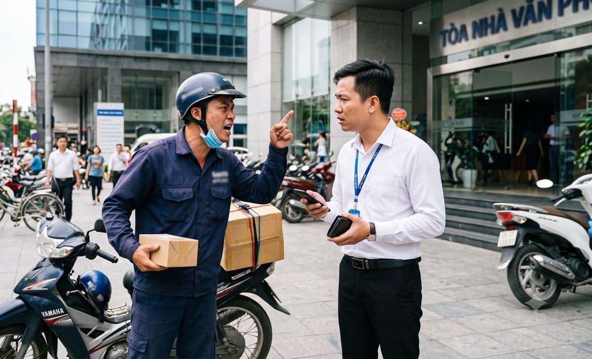 Nhiều lần bị shipper mắng như mắng con chỉ vì đang họp chưa kịp nhận hàng