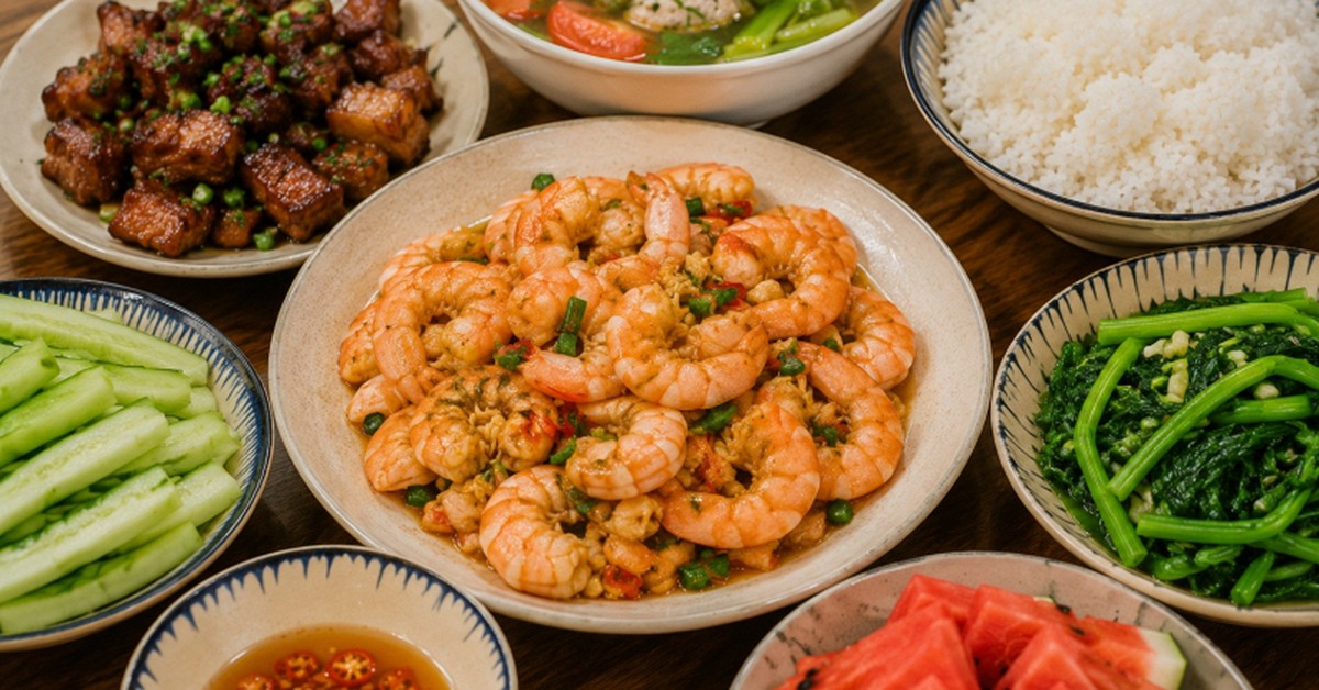 Không phải nước mắm, đây mới là bí quyết giúp tôm rang đỏ đẹp và săn chắc