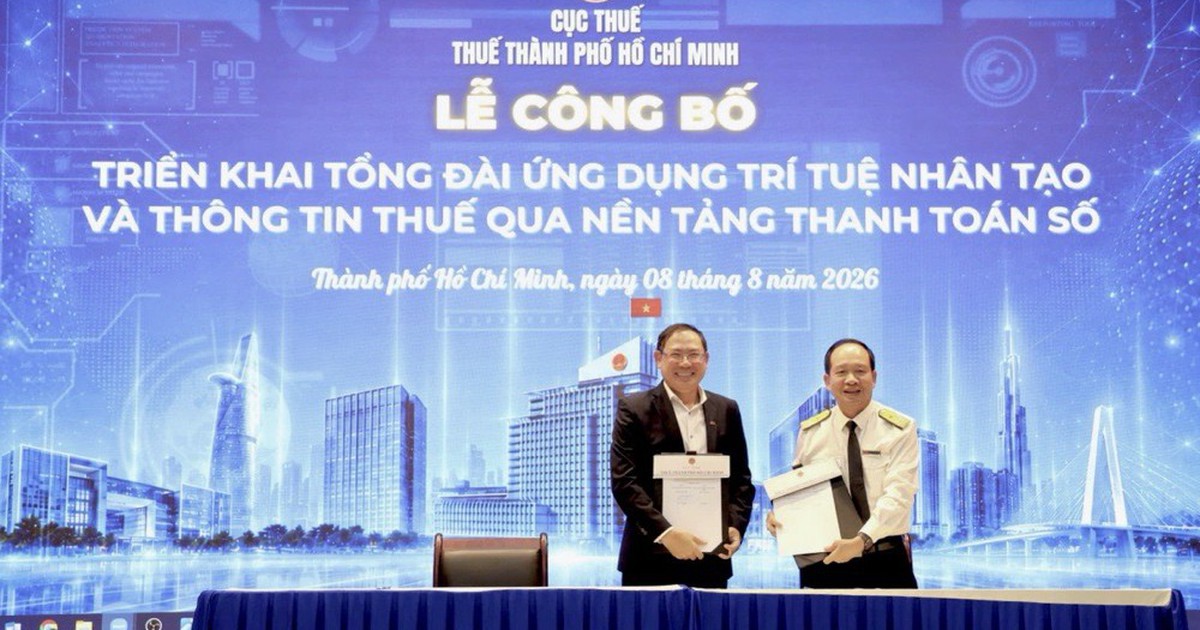 Thuế TP.HCM mở rộng ứng dụng AI, ACB tăng thêm giải pháp số đồng hành cùng hộ kinh doanh