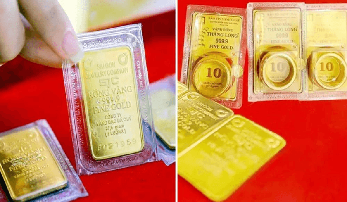 Giá vàng nhẫn trơn, vàng miếng tại SJC, PNJ, DOJI, Bảo Tín Minh Châu, Bảo Tín Mạnh Hải chiều 12/8