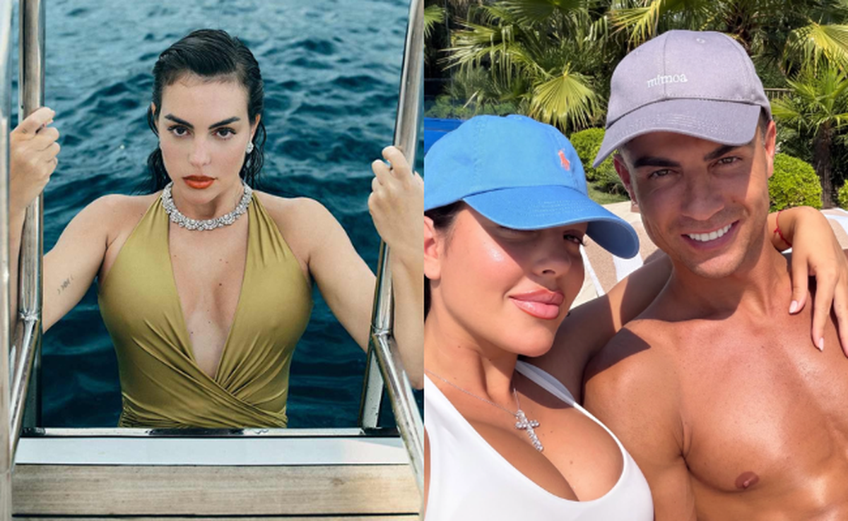 Vợ sắp cưới của Ronaldo dập tắt lời chê bai bằng nhan sắc cực nét, body chuẩn đét, còn dát cả "gia tài" trang sức lên người