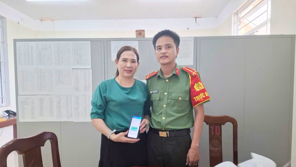 Công an xác minh giao dịch 400.000.000 đồng trong tài khoản của Hoàng Thị Oanh SN 1971