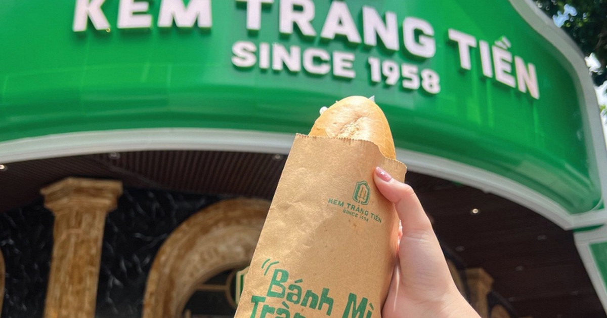 Kem Tràng Tiền đã quá quen rồi, giờ chúng ta có thêm Bánh mỳ Tràng Tiền