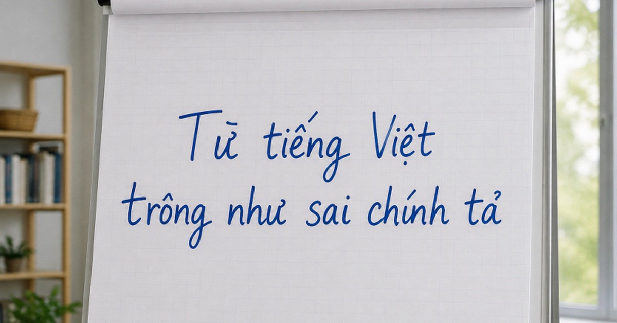Một từ tiếng Việt trông như sai chính tả nhưng lại có thật trong từ điển