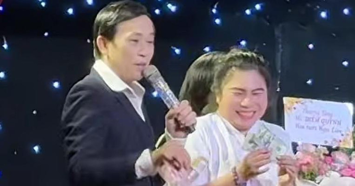 NSƯT Hoài Linh mang lại may mắn cho một phụ nữ