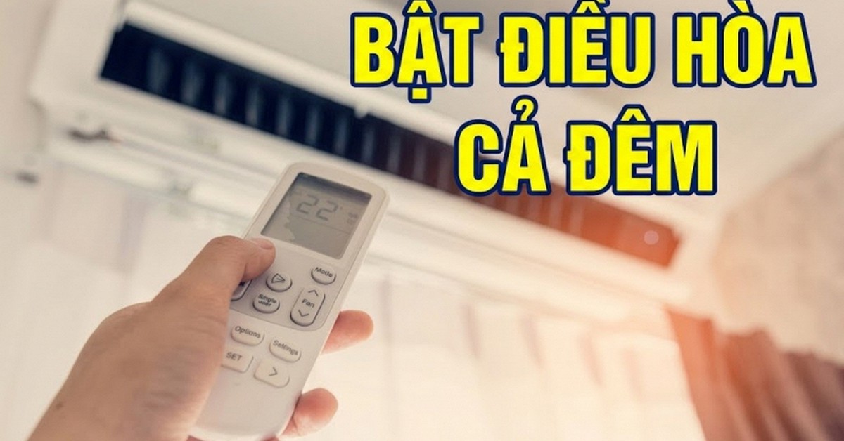 Chuyện gì xảy ra khi bật điều hòa cả đêm?
