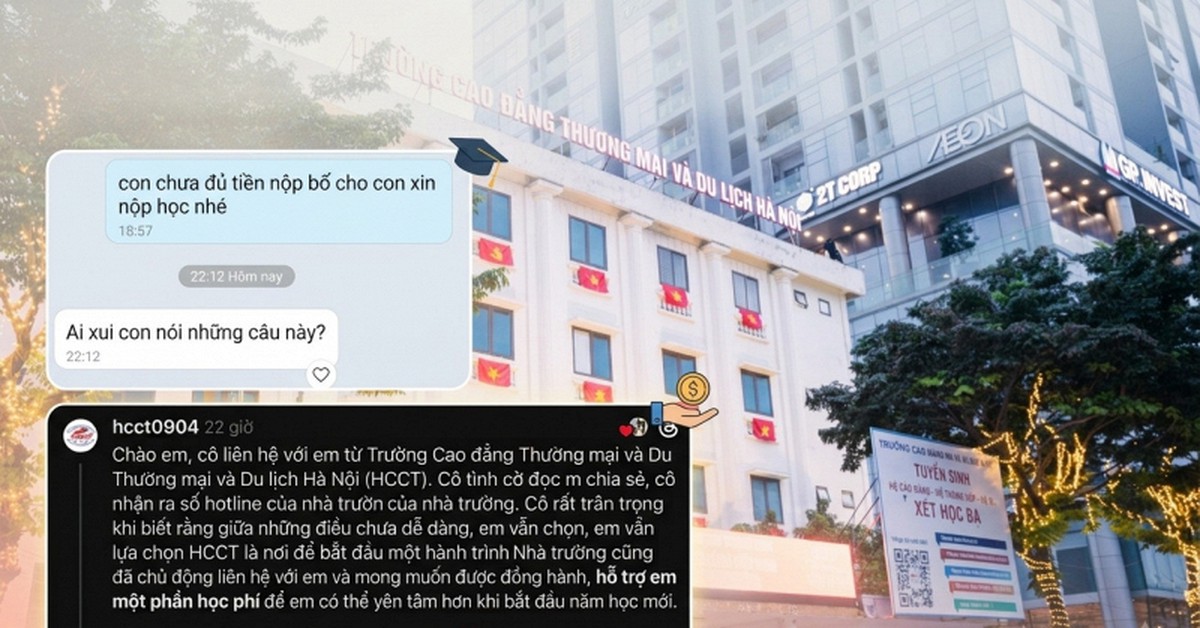 Nữ sinh bật khóc vì câu trả lời của bố khi xin tiền học phí, trường CĐ ở Hà Nội vào comment tận nơi: Điều kỳ diệu xảy ra!