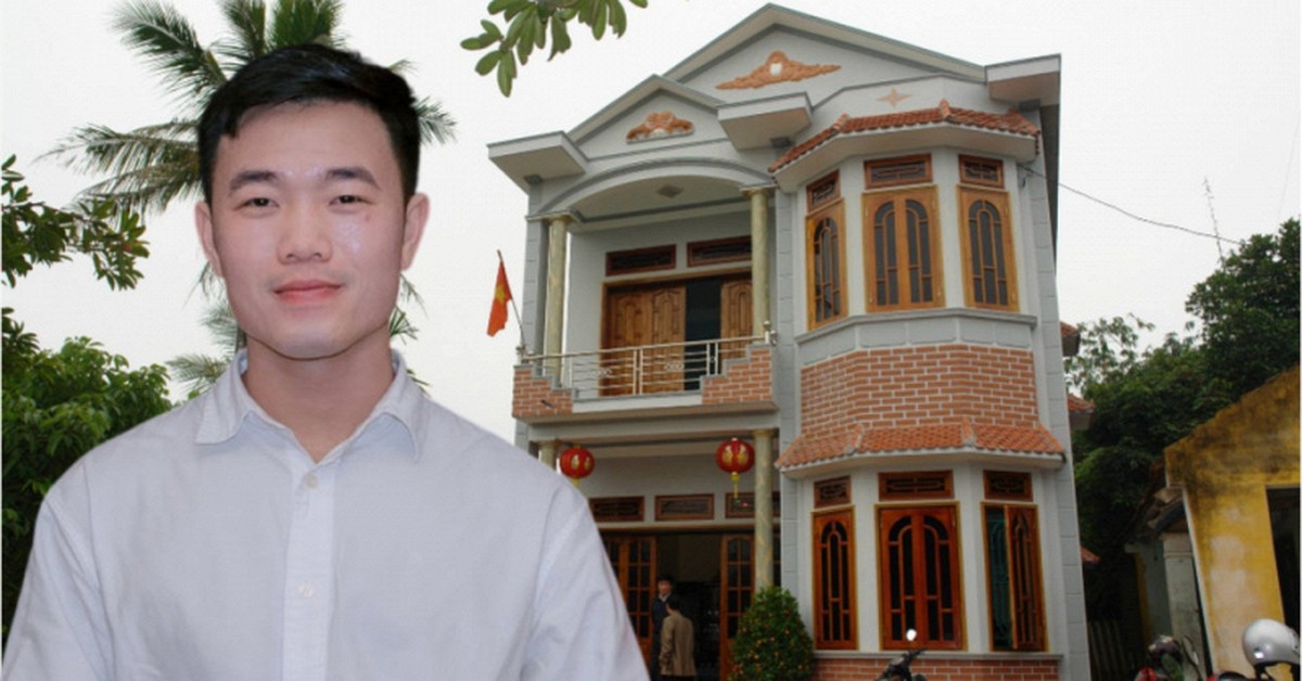 Căn nhà ở quê của Lương Xuân Trường