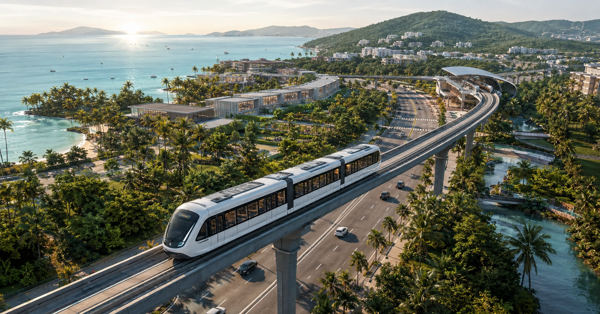Việt Nam sắp có tuyến tàu 17,5km, hiện đại bậc nhất như ở Pháp, Đức: Do “ông lớn” BĐS dốc tiền đầu tư, tiến độ khiến chuyên gia cũng phải bất ngờ
