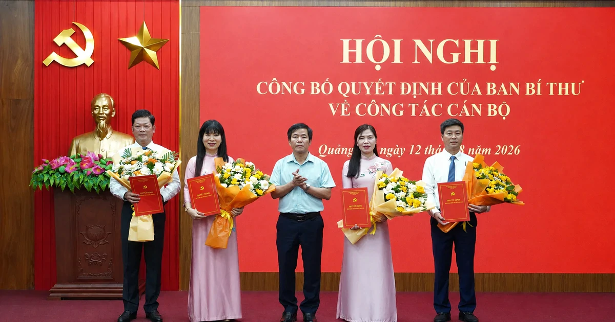 Ban Bí thư Trung ương Đảng chỉ định, chuẩn y nhân sự 3 tỉnh, thành