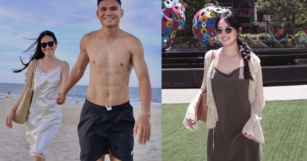 Cô gái cưới "cầu thủ nghèo nhất Việt Nam", hiện tại đổi đời, khoe dáng nuột nà khi sang Malaysia cổ vũ ĐT Việt Nam