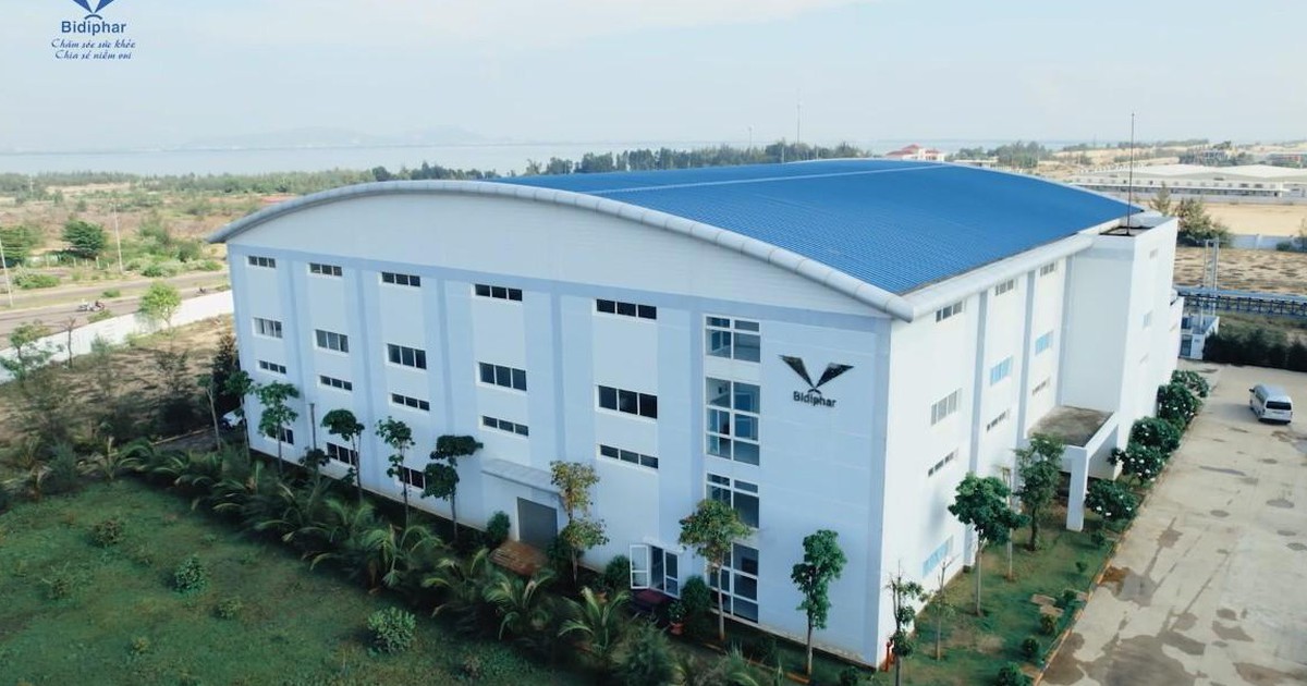 Bidiphar chốt ngày chia cổ tức bằng tiền mặt tỷ lệ 20%