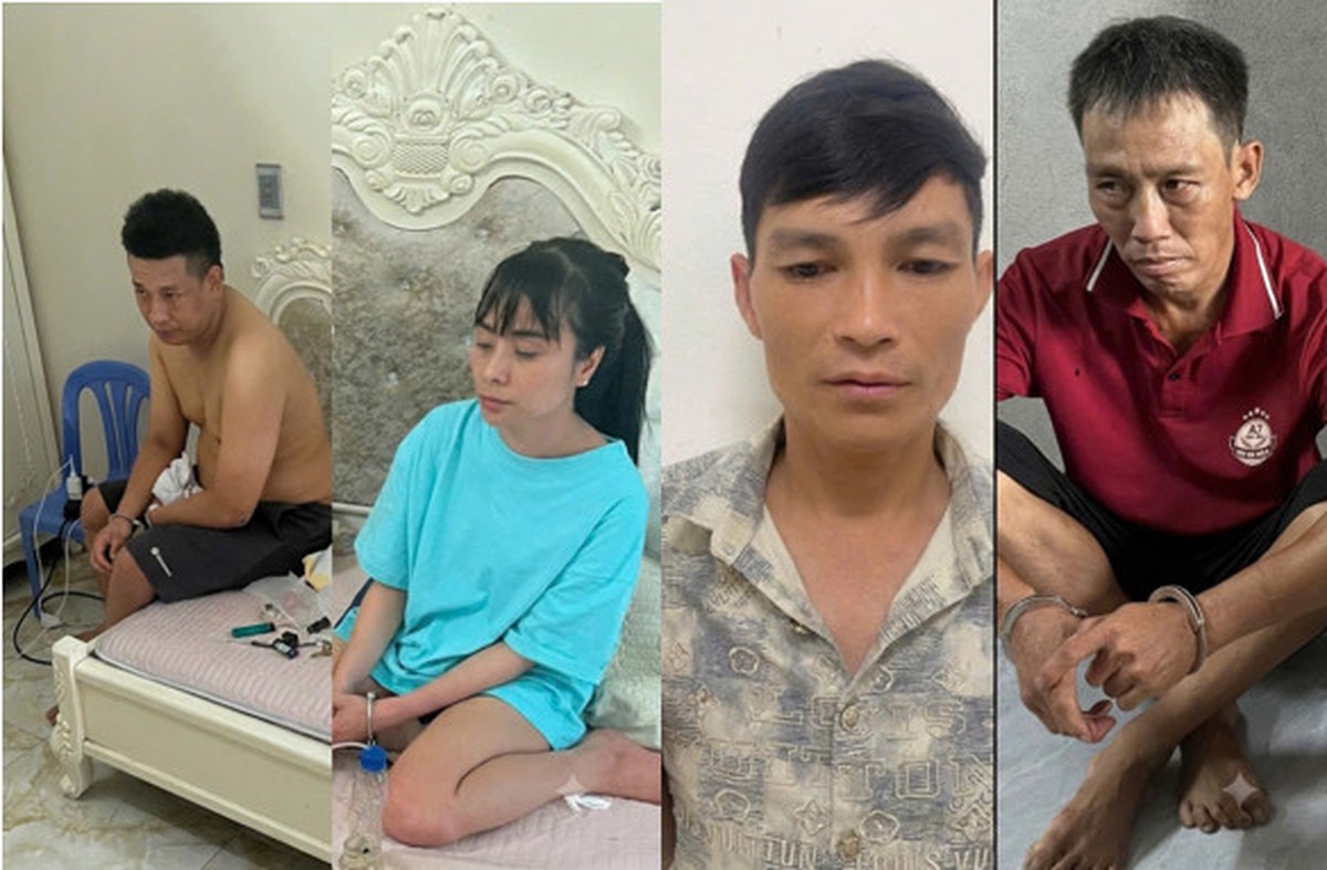 Bắt Nguyễn Thị Hồng Nhung SN 1992 cùng 9 người khác