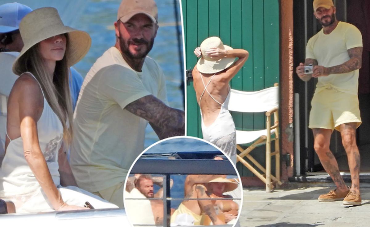 Có là cầu thủ lừng danh David Beckham cũng phải miệt mài chụp ảnh "sống ảo" cho vợ - Victoria, dáng vẻ khiến triệu ông chồng đồng cảm