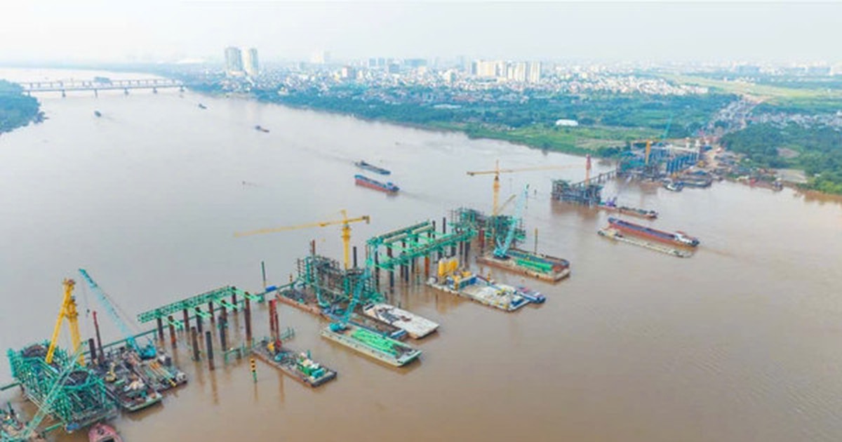 Dự án cầu Trần Hưng Đạo đạt tiến độ "thần tốc"