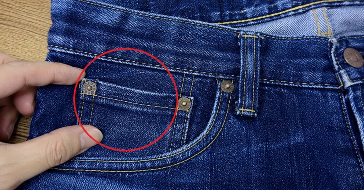 Lý do quần jeans có 1 chiếc túi bé xíu