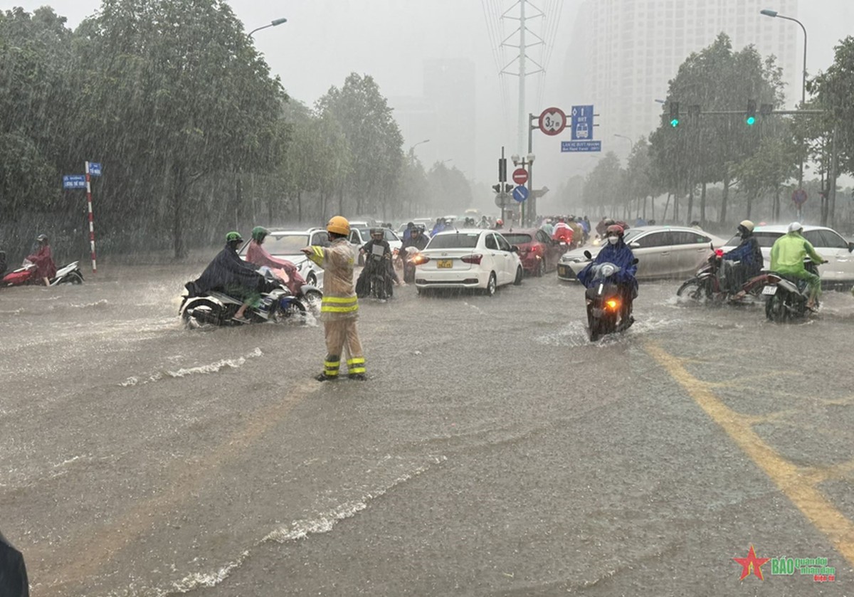 Tin mới nhất về đợt mưa to đến rất to kéo dài nhiều ngày ở Bắc Bộ