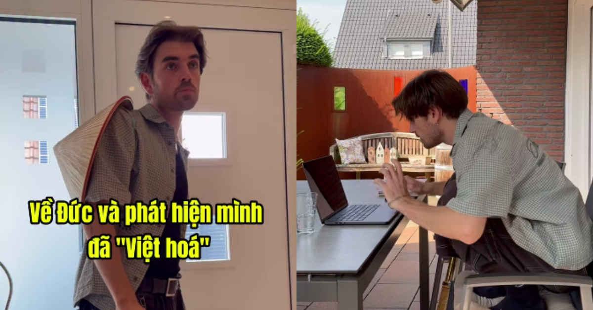 Chàng trai về Đức khựng lại với cảnh đi dép trong nhà, toilet không có vòi xịt… sau 3 năm sống ở Việt Nam