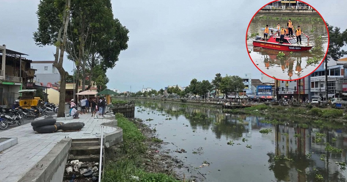 Danh tính thanh niên 19 tuổi mất tích trong vụ 4 người thách nhau bơi qua sông sau bữa nhậu