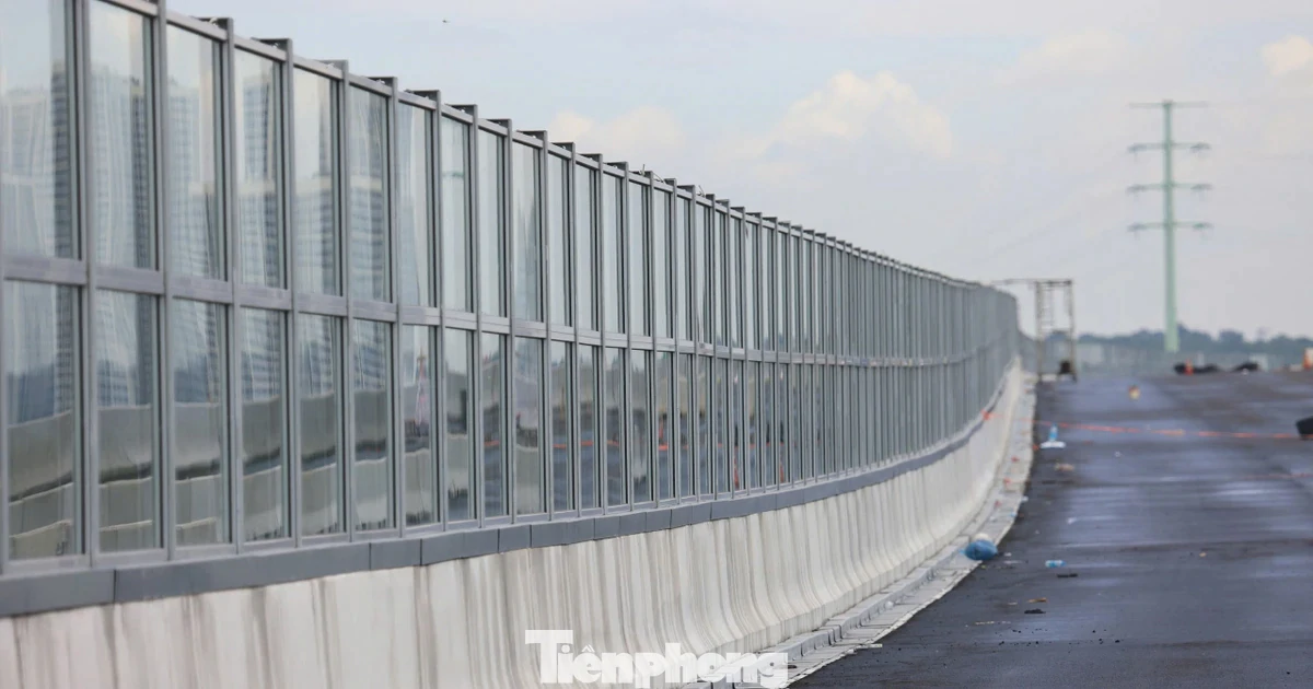 Cận cảnh 9 km tường chống ồn trên Vành đai 3 qua TPHCM