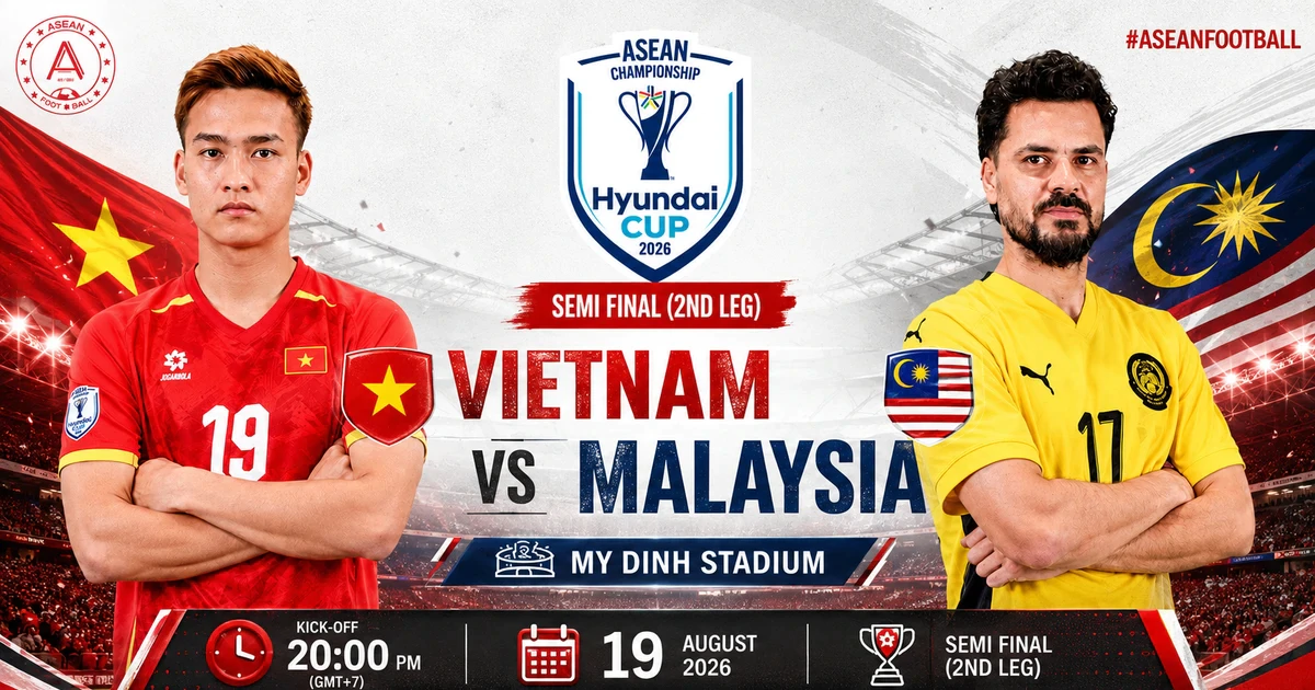 Nhận định bán kết Việt Nam vs Malaysia, 20h00 ngày 19/8: Chờ Mỹ Đình bùng nổ, lấy vé vào chung kết