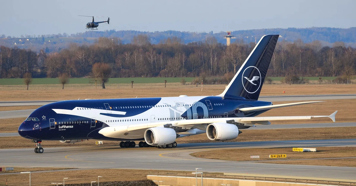 "Siêu máy bay" Airbus 380 gặp sự cố khi hạ cánh tại Munich