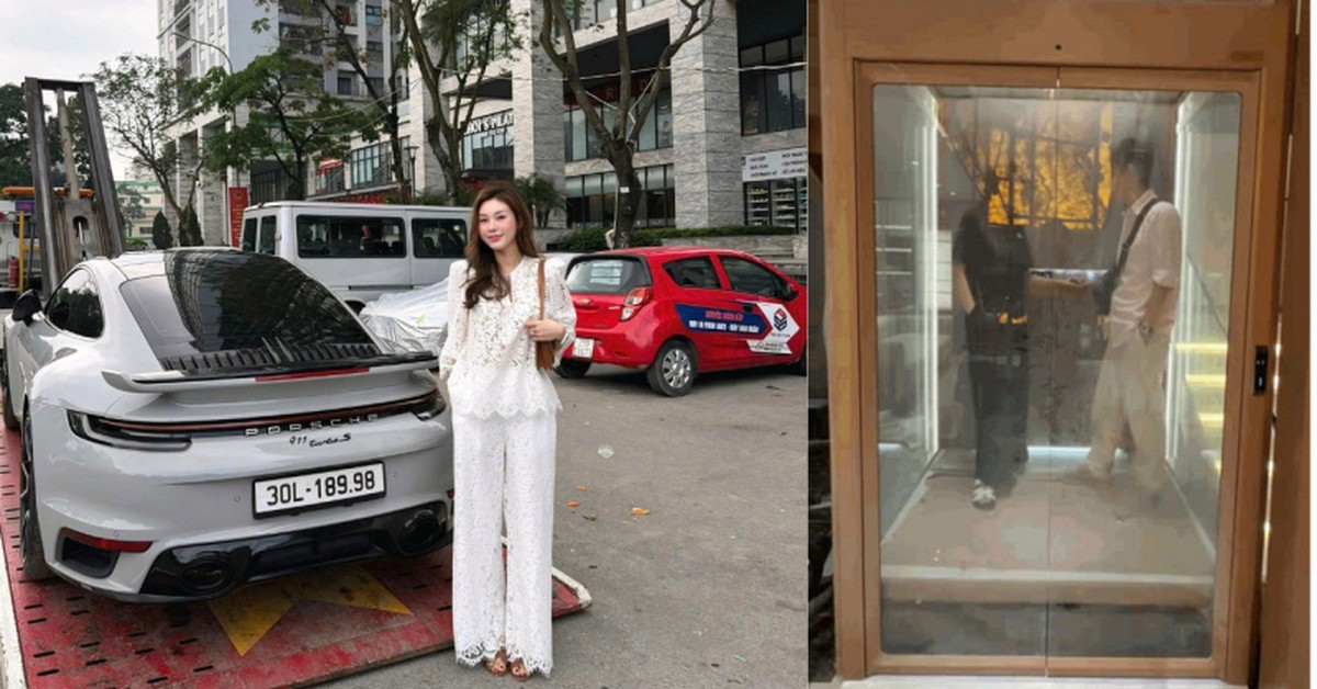 Cô gái 28 tuổi mua Porsche tặng chồng: Sống trong cơ ngơi sang như khách sạn, riêng thang máy đã gần 1 tỷ