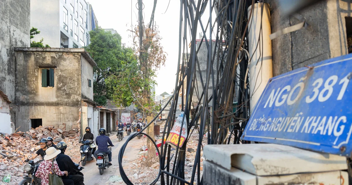 Hà Nội: Chạy đua thông tuyến ngõ "đau khổ" 381 Nguyễn Khang