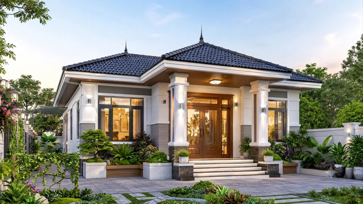 Xây nhà mái Nhật 9x20m khoảng bao nhiêu tiền?