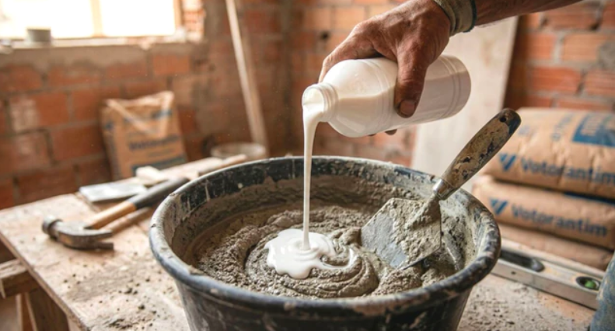 Lý do thợ xây thêm "chất lỏng trắng" vào xi măng: Bí quyết chỉ người trong nghề mới thành thạo