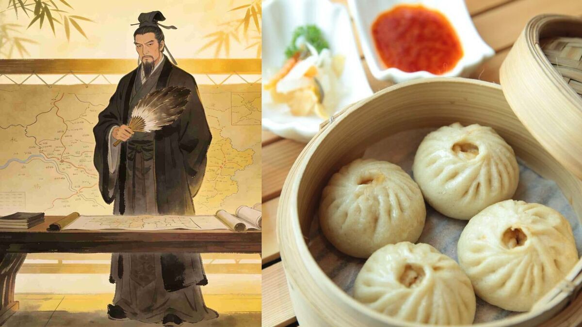 Truyền thuyết về sự ra đời của bánh bao gắn liền với tài trí Gia Cát Lượng