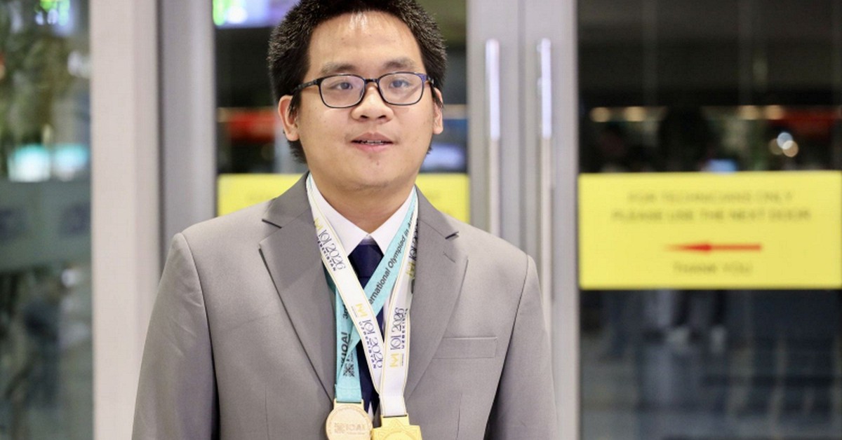 Nam sinh Việt giành 2 Huy chương Vàng Olympic quốc tế chỉ trong 1 tuần