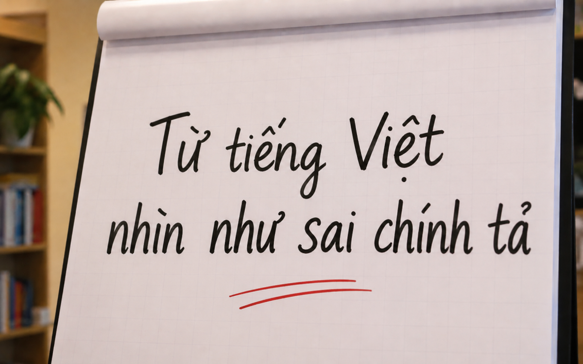 Trong tiếng Việt có một từ nhìn rất lạ mắt nhưng hoàn toàn đúng chính tả, nhiều người chưa từng dùng