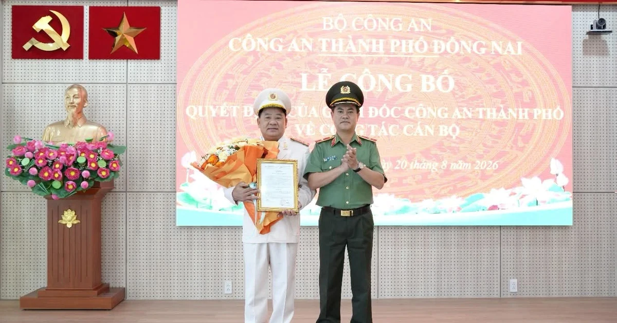 Đồng Nai có tân Trưởng phòng Cảnh sát giao thông