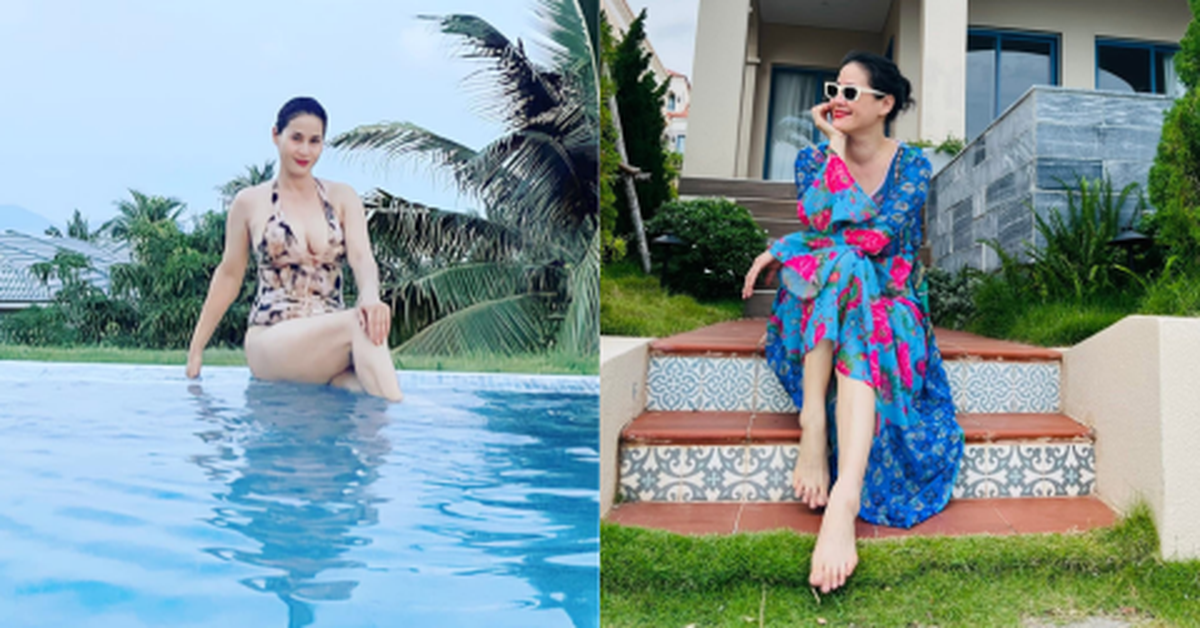 Mẹ đơn thân Vbiz sống trong biệt thự 4 tầng ở TP.HCM, U50 mà đứng cạnh Tăng Thanh Hà vẫn sáng bừng