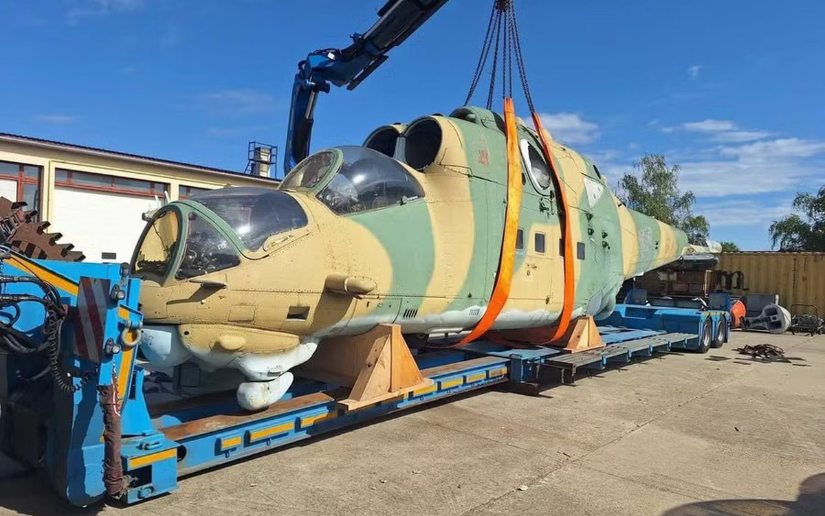 Trực thăng Mi-24 cũ được bán cho một khách hàng không xác định