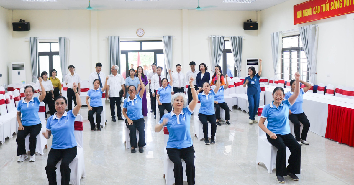 Việt Nam có thêm "viện dưỡng lão đưa đi - đón về": Lần đầu tại xã này, phòng nghỉ riêng, phòng chức năng riêng, 30-40 người đăng ký mỗi ngày