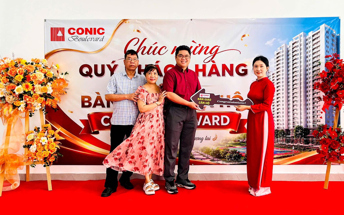 Conic Boulevard chính thức bàn giao Căn hộ và Giấy chứng nhận đến Cư dân