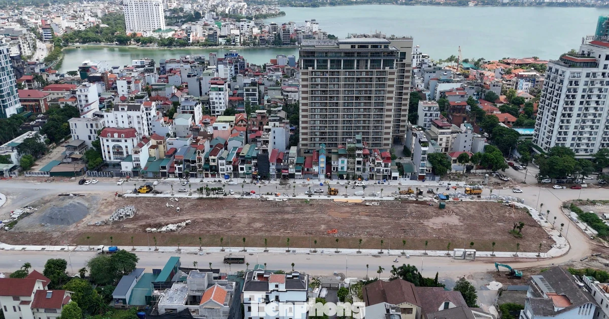 Tuyến đường trục cảnh quan, công viên văn hóa tâm linh ven Hồ Tây gấp rút về đích