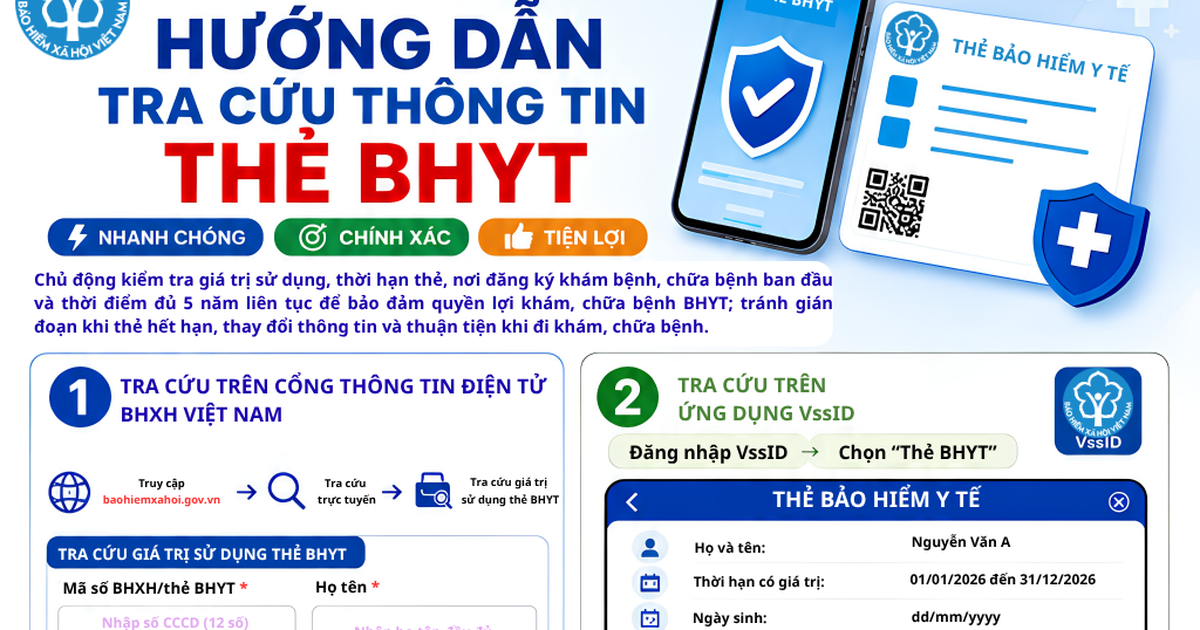 Hướng dẫn 5 cách tra cứu thông tin thẻ Bảo hiểm y tế