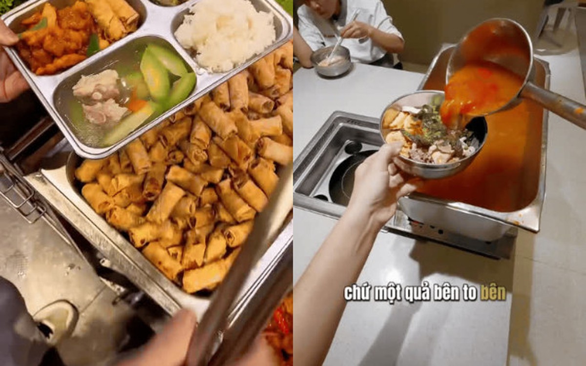 Haidilao có “đãi ngộ” khiến dân mạng thèm thuồng: Cơm nhân viên ngày 3 bữa, món nào cũng đầy đặn, hết lại được ăn thêm