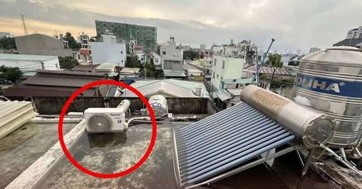 Lời khuyên cho những gia đình đang để cục nóng điều hòa ngoài ban công, trên mái nhà