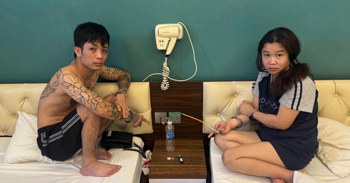 Bắt giữ Lê Thị Thúy SN 1989 trong nhà nghỉ