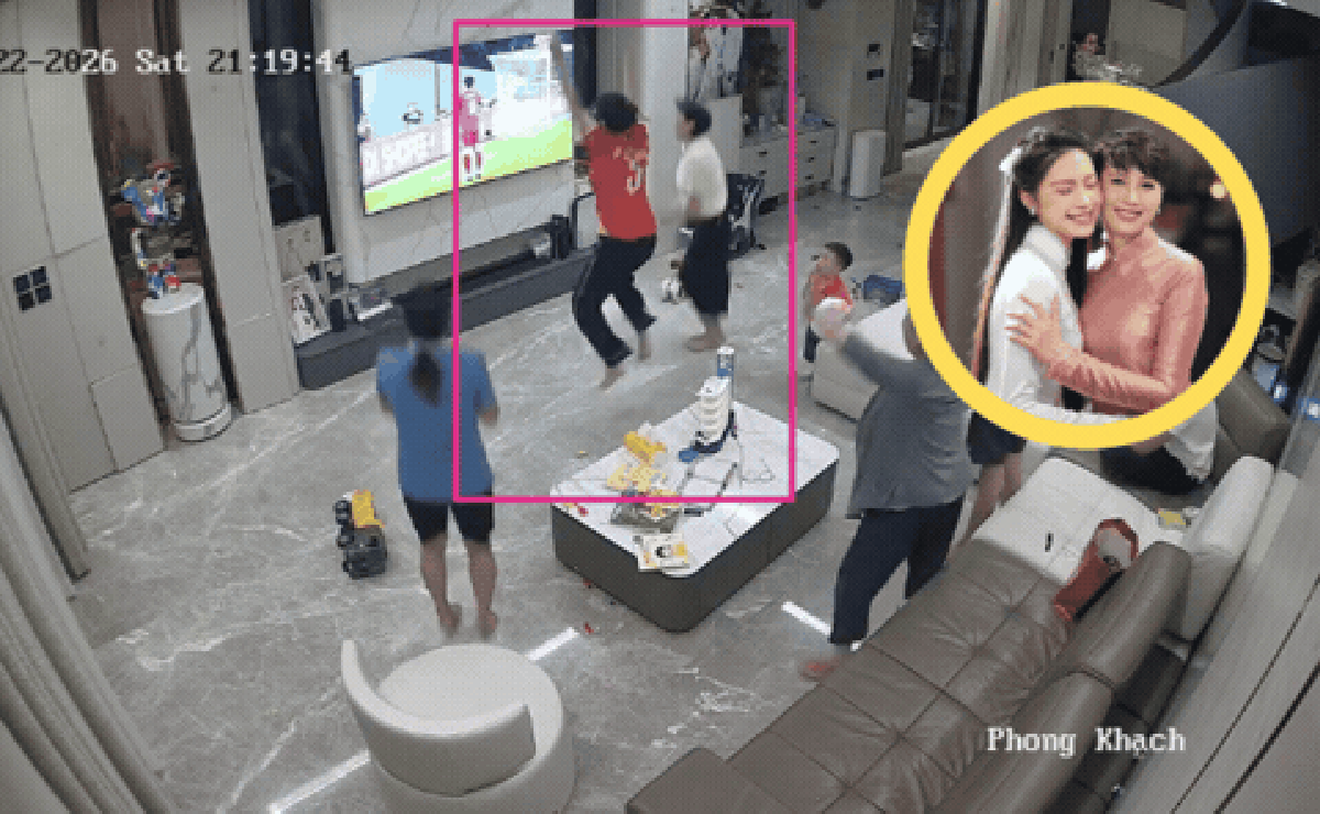 Cận cảnh Doãn Hải My quẩy bung tóc giữa biệt thự mấy chục tỷ, mẹ vợ hot nhất làng bóng đá cũng nhảy múa nhiệt tình ăn mừng Việt Nam thắng Thái Lan