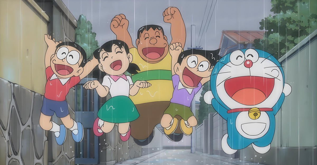 Bảo bối hợp dùng vào ngày mưa nhất Doraemon