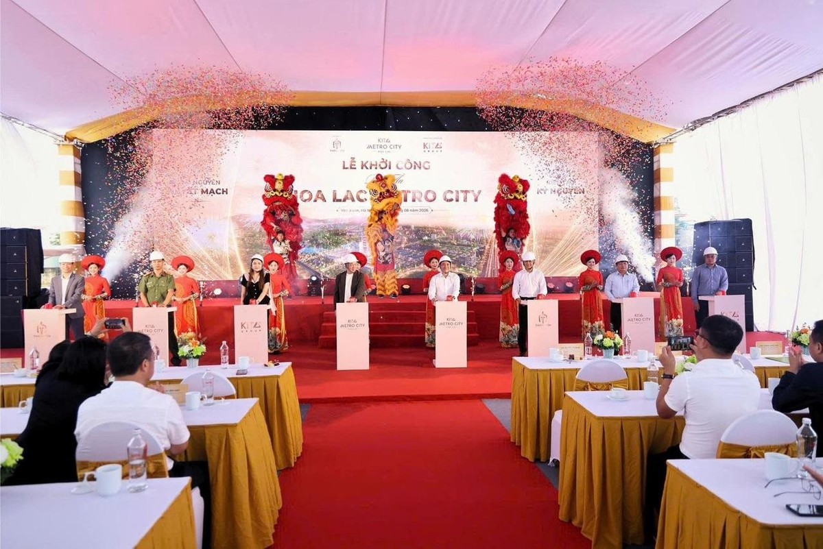 Nơi có đại học rộng nhất Việt Nam, khu công nghệ cao gần 1.600 ha đón thêm dự án biệt thự nằm tại giao điểm hai tuyến đường sắt đô thị quan trọng