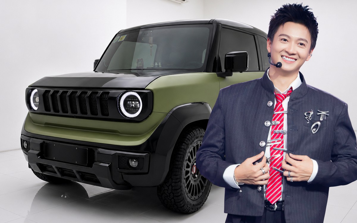 VinFast VF 3 của Ngô Kiến Huy lột xác kiểu Mini Jeep, thêm loạt chi ...